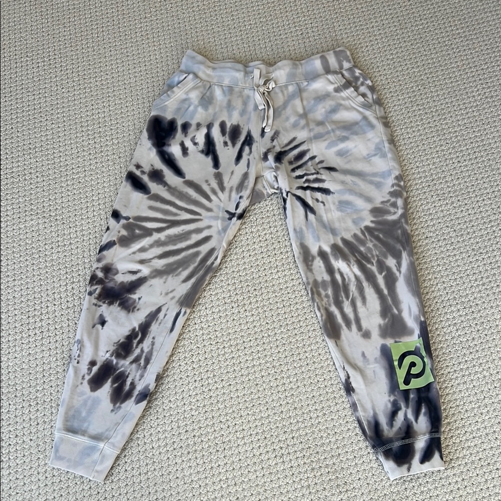 EUC Peloton tie dye sweatpants size Small